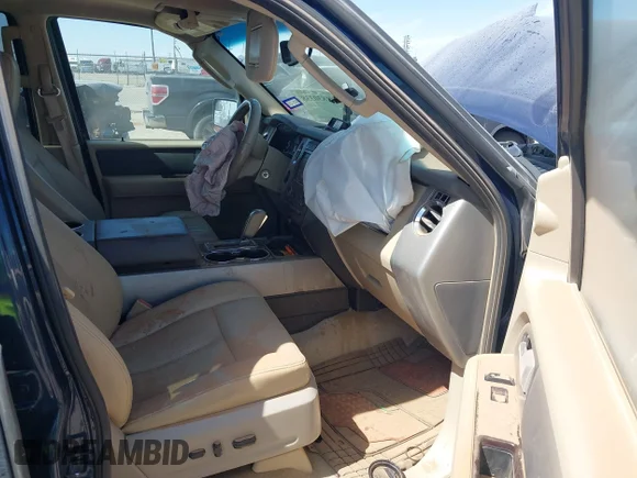 ✅ 2014 Ford Expedition King Ranch • VIN: 1FMJU1J58EEF46382 • Lot: 41830338. Wystawiony na IAAI z przebiegiem 266 023 mil. Bezpłatny archiwum sprzedaży aukcyjnych z USA i szczegółowy raport historii pojazdu na DreamBid. Zdjęcie 5.