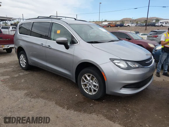 ✅ 2021 Chrysler Voyager LXi • VIN: 2C4RC1DG0MR519539 • Lot: 44971420. Wystawiony na IAAI z przebiegiem 118 759 mil. Bezpłatny archiwum sprzedaży aukcyjnych z USA i szczegółowy raport historii pojazdu na DreamBid. Zdjęcie 1.