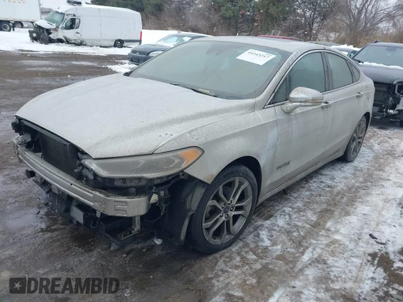 ✅ 2019 Ford Fusion Titanium • VIN: 3FA6P0RUXKR140478 • Lot: 44343217. Listed on IAAI with 237,310 mi. Free auction sales archive from the USA and detailed vehicle history report at DreamBid. Image 2.