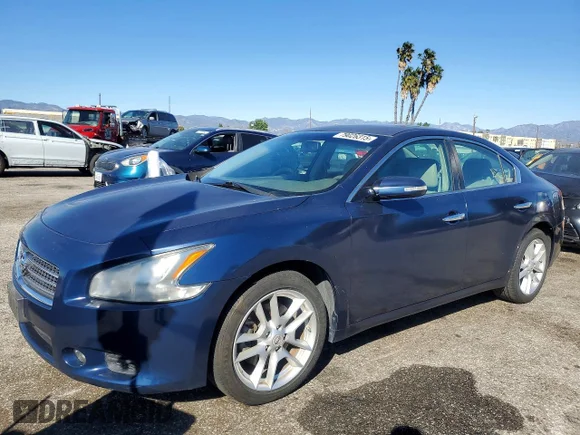 ✅ 2009 Nissan Maxima SV • VIN: 1N4AA51E49C850174 • Lot: 79026315. Listed on Copart with 93,701 mi. Free auction sales archive from the USA and detailed vehicle history report at DreamBid. Image 1.
