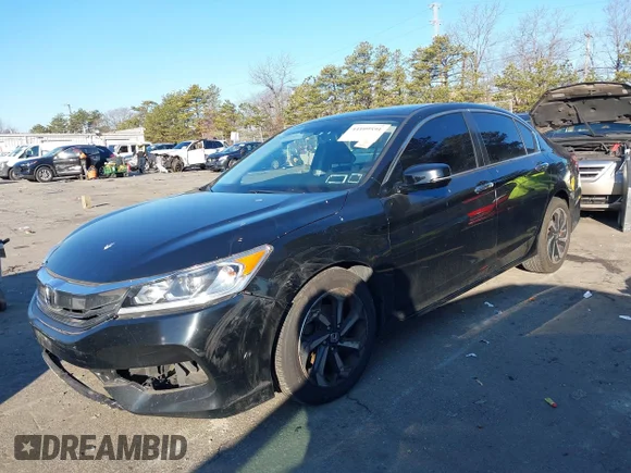 ✅ 2017 Honda Accord EX-L • VIN: 1HGCR2F82HA162716 • Lot: 44109591. Wystawiony na IAAI z przebiegiem 76 277 mil. Bezpłatny archiwum sprzedaży aukcyjnych z USA i szczegółowy raport historii pojazdu na DreamBid. Zdjęcie 2.