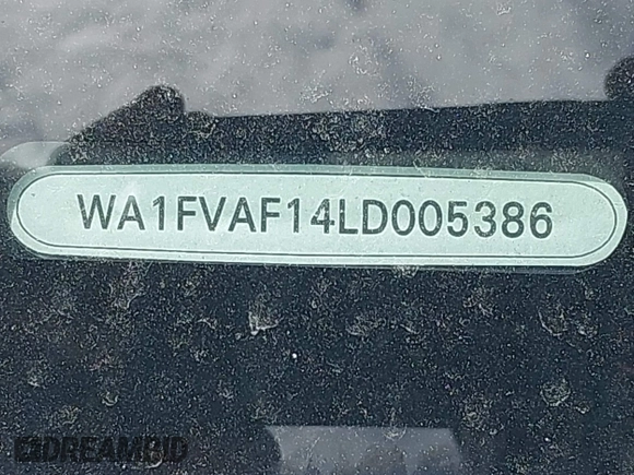 ✅ 2020 Audi Q8 Prestige • VIN: WA1FVAF14LD005386 • Lot: 42728343. Wystawiony na IAAI z przebiegiem 71 393 mil. Bezpłatny archiwum sprzedaży aukcyjnych z USA i szczegółowy raport historii pojazdu na DreamBid. Zdjęcie 9.