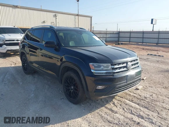 ✅ 2018 Volkswagen Atlas SE • VIN: 1V2DR2CA0JC537859 • Lot: 45436279. Wystawiony na IAAI z przebiegiem 199 508 mil. Bezpłatny archiwum sprzedaży aukcyjnych z USA i szczegółowy raport historii pojazdu na DreamBid. Zdjęcie 1.