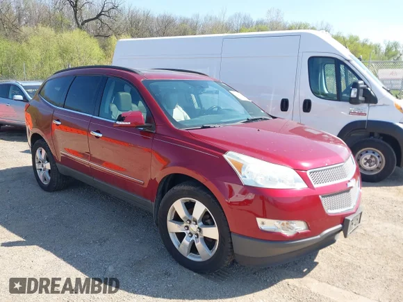 ✅ 2011 Chevrolet Traverse LTZ • VIN: 1GNKVLED2BJ319685 • Lot: 44944654. Listed on IAAI with 101,302 mi. Free auction sales archive from the USA and detailed vehicle history report at DreamBid. Image 1.