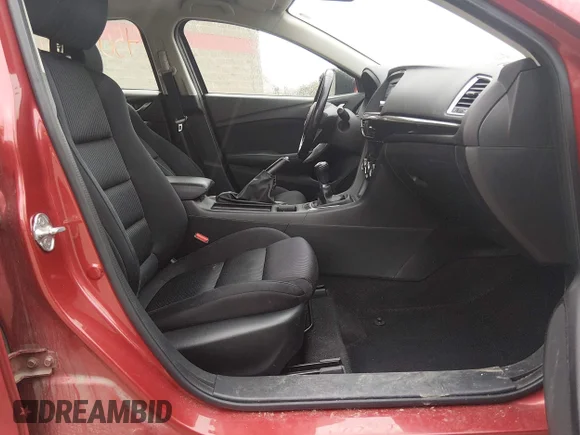 ✅ 2015 Mazda 6 i Sport • VIN: JM1GJ1U59F1203446 • Lot: 45054814. Wystawiony na IAAI z przebiegiem 129 950 mil. Bezpłatny archiwum sprzedaży aukcyjnych z USA i szczegółowy raport historii pojazdu na DreamBid. Zdjęcie 5.