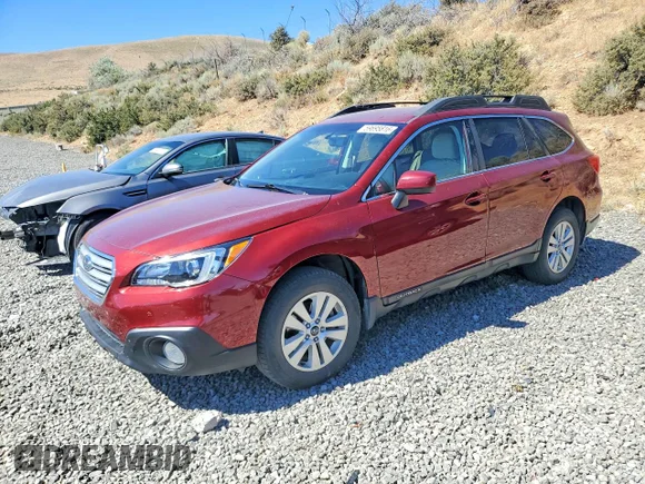 ✅ 2017 Subaru Outback Premium • VIN: 4S4BSACC6H3390901 • Lot: 59695816. Wystawiony na Copart z przebiegiem 70 969 mil. Bezpłatny archiwum sprzedaży aukcyjnych z USA i szczegółowy raport historii pojazdu na DreamBid. Zdjęcie 1.