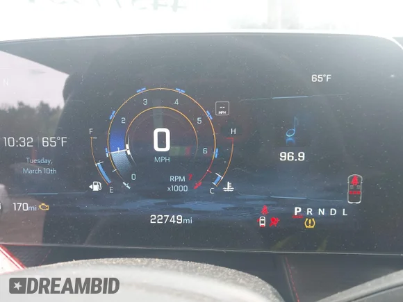 ✅ 2025 Chevrolet Equinox FWD RS • VIN: 3GNAXLEG6SL107400 • Lot: 44577934. Wystawiony na IAAI z przebiegiem 22 749 mil. Bezpłatny archiwum sprzedaży aukcyjnych z USA i szczegółowy raport historii pojazdu na DreamBid. Zdjęcie 7.
