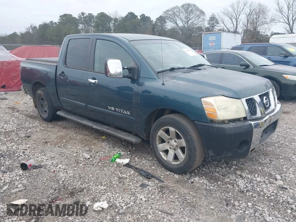 ✅ 2005 Nissan Titan SE • VIN: 1N6BA07A65N546233 • Lot: 43993000. Wystawiony na IAAI z przebiegiem Nie podano. Bezpłatny archiwum sprzedaży aukcyjnych z USA i szczegółowy raport historii pojazdu na DreamBid. Zdjęcie 1.