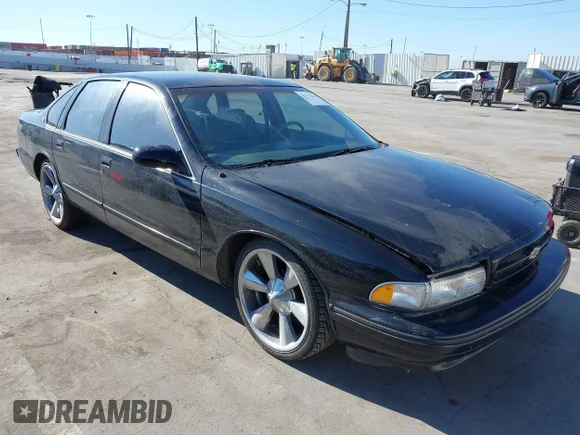 ✅ 1996 Chevrolet Caprice 1SA Special Value • VIN: 1G1BL52P7TR181193 • Лот: 43175399. Опубліковано раніше на IAAI з пробігом Не вказано. Безкоштовний доступ до архіву аукціонних продажів зі США та докладний звіт про історію автомобіля на DreamBid. Зображення 1.