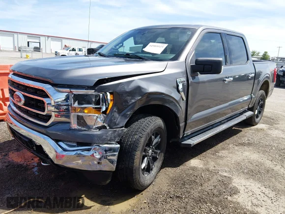 ✅ 2021 Ford F-150 XL • VIN: 1FTEW1EP4MFB36540 • Лот: 44905523. Опубликован ранее на IAAI с пробегом 97 348 миль. Бесплатный доступ к архиву аукционных продаж из США и подробный отчёт об истории автомобиля на DreamBid. Изображение 2.