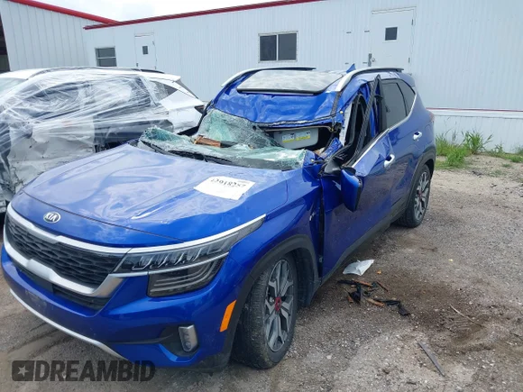 ✅ 2021 Kia Seltos SX • VIN: KNDETCA27M7109390 • Lot: 42918257. Wystawiony na IAAI z przebiegiem 30 683 mil. Bezpłatny archiwum sprzedaży aukcyjnych z USA i szczegółowy raport historii pojazdu na DreamBid. Zdjęcie 2.