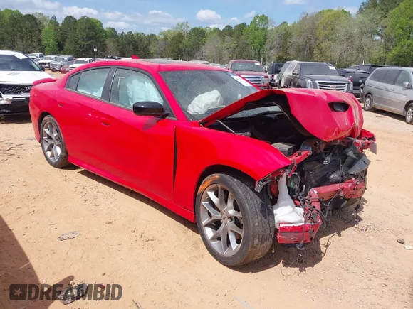 ✅ 2023 Dodge Charger GT • VIN: 2C3CDXHG5PH603872 • Лот: 44775108. Опубліковано раніше на IAAI з пробігом 61 066 миль. Безкоштовний доступ до архіву аукціонних продажів зі США та докладний звіт про історію автомобіля на DreamBid. Зображення 1.