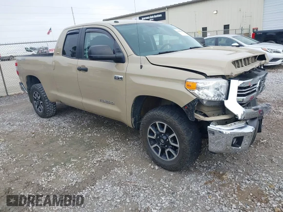 ✅ 2017 Toyota Tundra SR5 • VIN: 5TFUW5F16HX603597 • Lot: 44110041. Listed on IAAI with 87,287 mi. Free auction sales archive from the USA and detailed vehicle history report at DreamBid. Image 1.