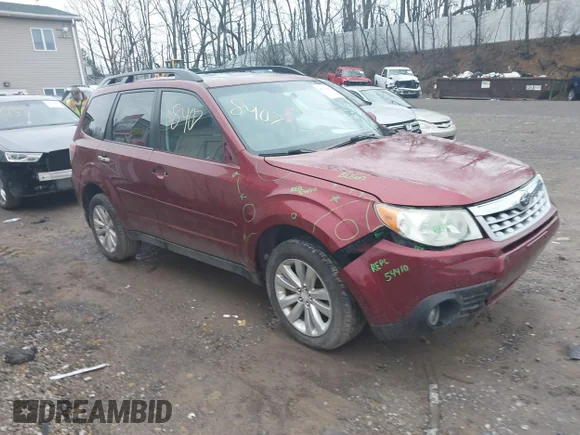 ✅ 2012 Subaru Forester X Limited • VIN: JF2SHAEC4CH412973 • Lot: 44668407. Listed on IAAI with 167,118 mi. Free auction sales archive from the USA and detailed vehicle history report at DreamBid. Image 1.