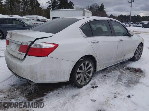 ✅ 2013 Honda Accord Sport • VIN: 1HGCR2F55DA074887 • Lot: 44374041. Wystawiony na IAAI z przebiegiem 155 473 mil. Bezpłatny archiwum sprzedaży aukcyjnych z USA i szczegółowy raport historii pojazdu na DreamBid. Zdjęcie 4.