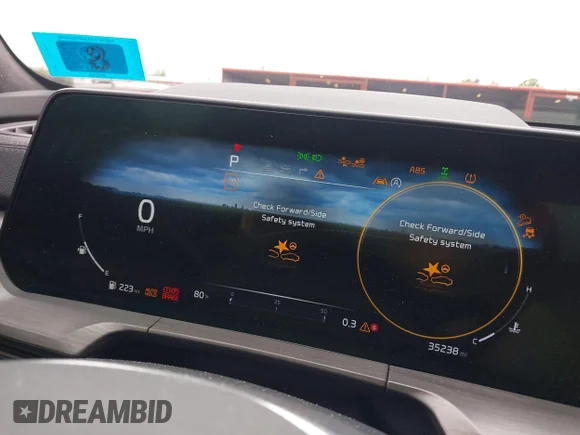 ✅ 2025 Kia Telluride SX-Prestige X-Line • VIN: 5XYP5DGC0SG602949 • Lot: 44821188. Listed on IAAI with 35,238 mi. Free auction sales archive from the USA and detailed vehicle history report at DreamBid. Image 7.