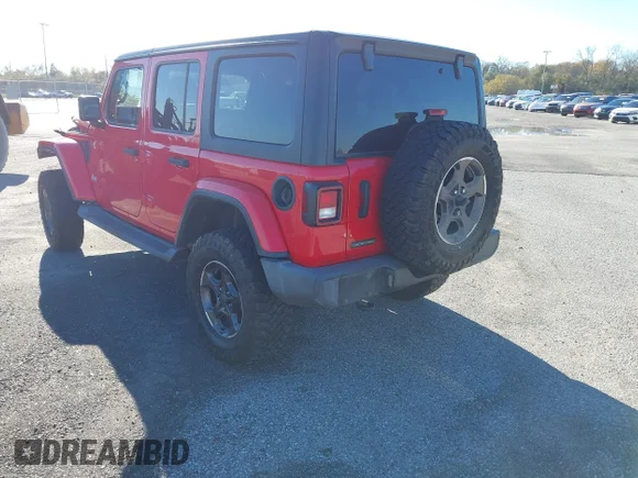✅ 2020 Jeep Wrangler Unlimited Sport Altitude • VIN: 1C4HJXDG2LW326027 • Lot: 43875297. Wystawiony na IAAI z przebiegiem 110 504 mil. Bezpłatny archiwum sprzedaży aukcyjnych z USA i szczegółowy raport historii pojazdu na DreamBid. Zdjęcie 3.
