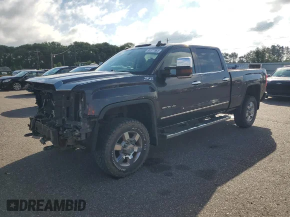 ✅ 2015 GMC Sierra 2500HD SLT • VIN: 1GT12ZEG7FF586484 • Lot: 68377965. Listed on Copart with 195,510 mi. Free auction sales archive from the USA and detailed vehicle history report at DreamBid. Image 1.