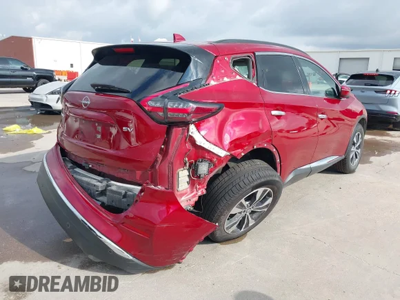✅ 2023 Nissan Murano SV • VIN: 5N1AZ2BJ6PC119736 • Lot: 43535736. Wystawiony na IAAI z przebiegiem 57 925 mil. Bezpłatny archiwum sprzedaży aukcyjnych z USA i szczegółowy raport historii pojazdu na DreamBid. Zdjęcie 4.