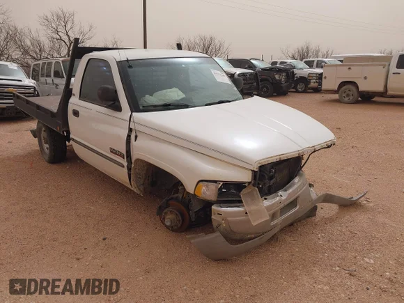 ✅ 1999 Dodge 2500 • VIN: 3B7KC2660XM512419 • Лот: 41792240. Опубликован ранее на IAAI с пробегом Не указан. Бесплатный доступ к архиву аукционных продаж из США и подробный отчёт об истории автомобиля на DreamBid. Изображение 1.