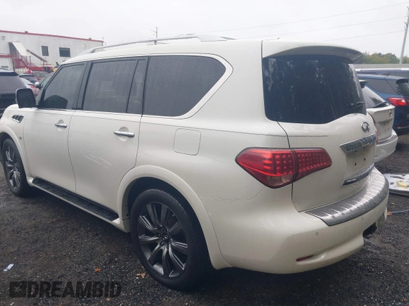 ✅ 2017 Infiniti QX80 Limited • VIN: JN8AZ2NE4H9157410 • Lot: 43171228. Wystawiony na IAAI z przebiegiem 142 647 mil. Bezpłatny archiwum sprzedaży aukcyjnych z USA i szczegółowy raport historii pojazdu na DreamBid. Zdjęcie 3.