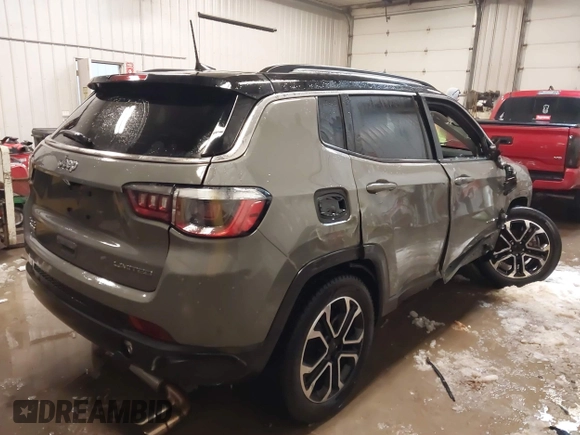 ✅ 2022 Jeep Compass Limited • VIN: 3C4NJDCB9NT154482 • Lot: 41602968. Wystawiony na IAAI z przebiegiem 120 532 mil. Bezpłatny archiwum sprzedaży aukcyjnych z USA i szczegółowy raport historii pojazdu na DreamBid. Zdjęcie 4.