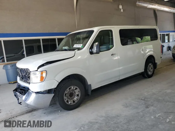 ✅ 2016 Nissan NV S • VIN: 5BZBF0AA5GN851741 • Lot: 61637615. Listed on Copart with 212,887 mi. Free auction sales archive from the USA and detailed vehicle history report at DreamBid. Image 1.