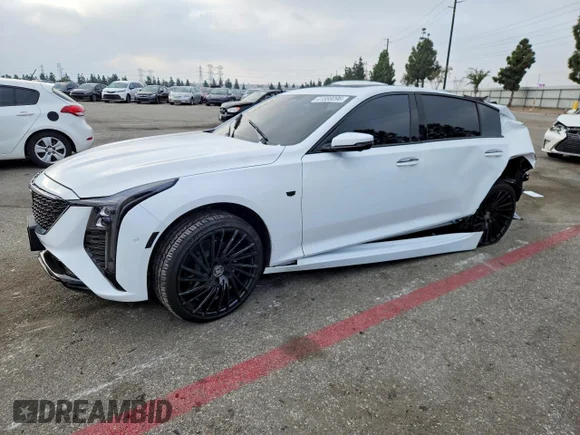 ✅ 2026 Cadillac CT5 Premium Luxury • VIN: 1G6DS5RK3T0100470 • Lot: 41586096. Listed on Copart with 4,477 mi. Free auction sales archive from the USA and detailed vehicle history report at DreamBid. Image 1.