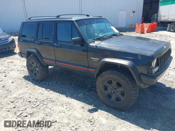 ✅ 1996 Jeep Cherokee Sport • VIN: 1J4FJ68S6TL253899 • Lot: 45117539. Listed on IAAI with 154,617 mi. Free auction sales archive from the USA and detailed vehicle history report at DreamBid. Image 1.