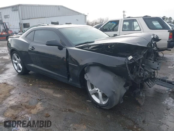 ✅ 2015 Chevrolet Camaro LT • VIN: 2G1FF1E36F9303535 • Lot: 44242311. Listed on IAAI with 129,177 mi. Free auction sales archive from the USA and detailed vehicle history report at DreamBid. Image 1.