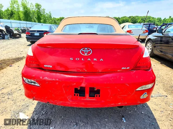 ✅ 2007 Toyota Solara SLE • VIN: 4T1FA38P97U112238 • Лот: 56345116. Опубликован ранее на Copart с пробегом 167 491 миль. Бесплатный доступ к архиву аукционных продаж из США и подробный отчёт об истории автомобиля на DreamBid. Изображение 6.