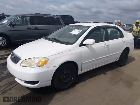 ✅ 2008 Toyota Corolla CE • VIN: 2T1BR32E48C861790 • Lot: 45387790. Wystawiony na IAAI z przebiegiem 279 377 mil. Bezpłatny archiwum sprzedaży aukcyjnych z USA i szczegółowy raport historii pojazdu na DreamBid. Zdjęcie 2.