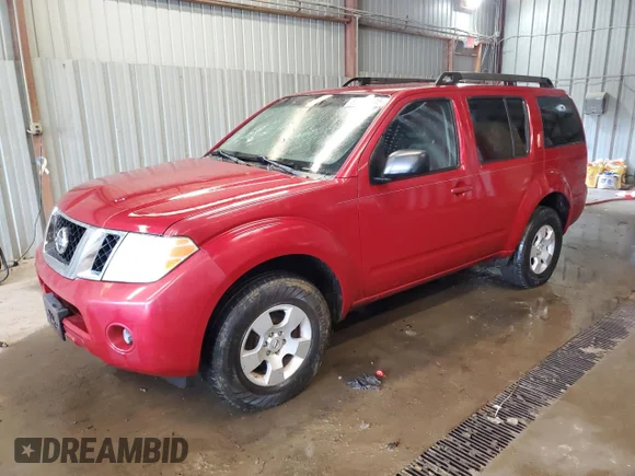 ✅ 2009 Nissan Pathfinder S • VIN: 5N1AR18B59C615334 • Лот: 64284945. Опубликован ранее на Copart с пробегом 163 312 миль. Бесплатный доступ к архиву аукционных продаж из США и подробный отчёт об истории автомобиля на DreamBid. Изображение 1.