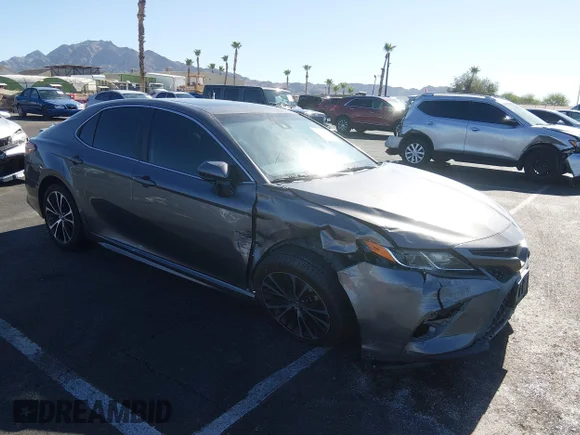 ✅ 2018 Toyota Camry LE • VIN: 4T1B11HK5JU501084 • Lot: 45445866. Listed on IAAI with 99,606 mi. Free auction sales archive from the USA and detailed vehicle history report at DreamBid. Image 1.