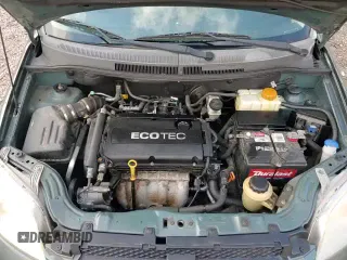 2011 Chevrolet Aveo 1LT z VIN KL1TD5DE4BB144492, wystawiony jako Copart lot #86099294 z przebiegiem 98 068 mil mil oraz Czysty tytuł • Clean title. Historia ofert i sprzedaży dostępna na DreamBid. Obrazek 13.