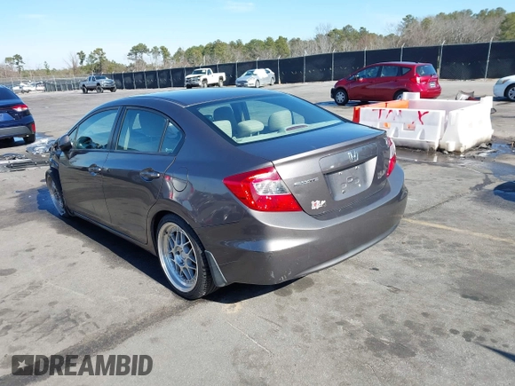 ✅ 2012 Honda Civic LX • VIN: 19XFB2F57CE079200 • Lot: 44251517. Wystawiony na IAAI z przebiegiem 164 824 mil. Bezpłatny archiwum sprzedaży aukcyjnych z USA i szczegółowy raport historii pojazdu na DreamBid. Zdjęcie 3.