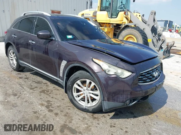 ✅ 2010 Infiniti FX • VIN: JN8AS1MW0AM852138 • Lot: 42982210. Wystawiony na IAAI z przebiegiem 129 264 mil. Bezpłatny archiwum sprzedaży aukcyjnych z USA i szczegółowy raport historii pojazdu na DreamBid. Zdjęcie 1.