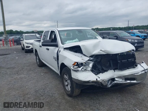 ✅ 2023 Ram 1500 SLT • VIN: 1C6RR6LG1PS574556 • Lot: 42824114. Listed on IAAI with 48,102 mi. Free auction sales archive from the USA and detailed vehicle history report at DreamBid. Image 1.