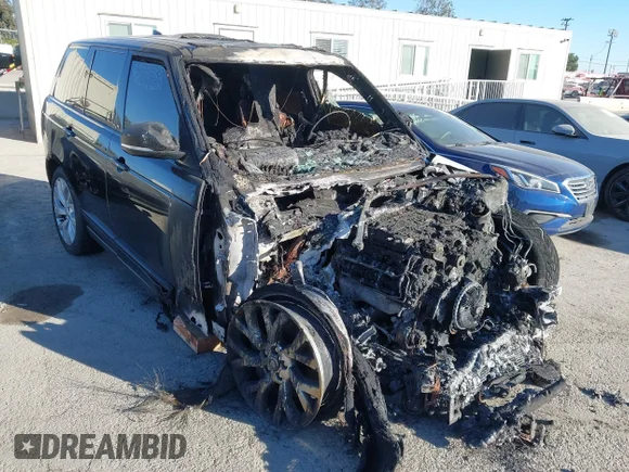 ✅ 2018 Land Rover Range Rover • VIN: SALGS2RE2JA380711 • Lot: 43558585. Listed on IAAI with Not provided. Free auction sales archive from the USA and detailed vehicle history report at DreamBid. Image 1.