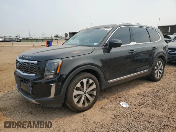 ✅ 2020 Kia Telluride EX • VIN: 5XYP34HC1LG071718 • Лот: 65554065. Опубликован ранее на Copart с пробегом 55 473 миль. Бесплатный доступ к архиву аукционных продаж из США и подробный отчёт об истории автомобиля на DreamBid. Изображение 1.