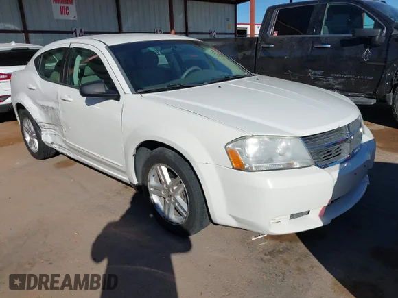 ✅ 2008 Dodge Avenger SXT • VIN: 1B3LC56R78N656770 • Lot: 41636397. Listed on IAAI with 172,346 mi. Free auction sales archive from the USA and detailed vehicle history report at DreamBid. Image 1.