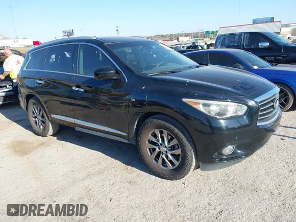 ✅ 2015 Infiniti QX60 • VIN: 5N1AL0MN9FC525952 • Lot: 44719502. Listed on IAAI with 109,980 mi. Free auction sales archive from the USA and detailed vehicle history report at DreamBid. Image 1.