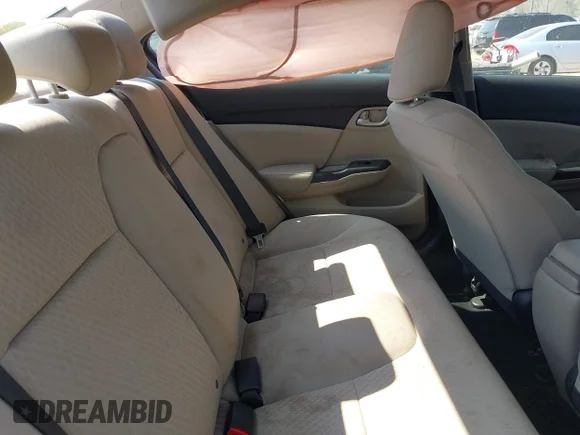 ✅ 2014 Honda Civic LX • VIN: 2HGFB2F54EH517843 • Lot: 44693535. Listed on IAAI with 125,363 mi. Free auction sales archive from the USA and detailed vehicle history report at DreamBid. Image 8.