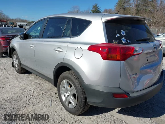 ✅ 2015 Toyota RAV4 LE • VIN: 2T3BFREV5FW327935 • Lot: 43983985. Listed on IAAI with 177,469 mi. Free auction sales archive from the USA and detailed vehicle history report at DreamBid. Image 3.
