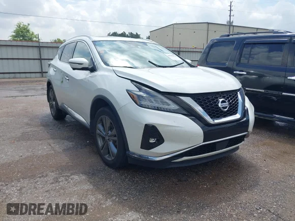 ✅ 2019 Nissan Murano S • VIN: 5N1AZ2MJ0KN153486 • Lot: 44908376. Wystawiony na IAAI z przebiegiem 118 055 mil. Bezpłatny archiwum sprzedaży aukcyjnych z USA i szczegółowy raport historii pojazdu na DreamBid. Zdjęcie 1.