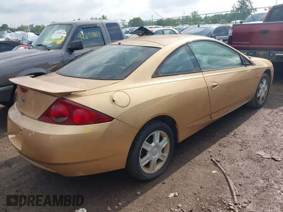 ✅ 2001 Mercury Cougar • VIN: 1ZWFT61L915602907 • Lot: 42661924. Wystawiony na IAAI z przebiegiem 90 640 mil. Bezpłatny archiwum sprzedaży aukcyjnych z USA i szczegółowy raport historii pojazdu na DreamBid. Zdjęcie 4.