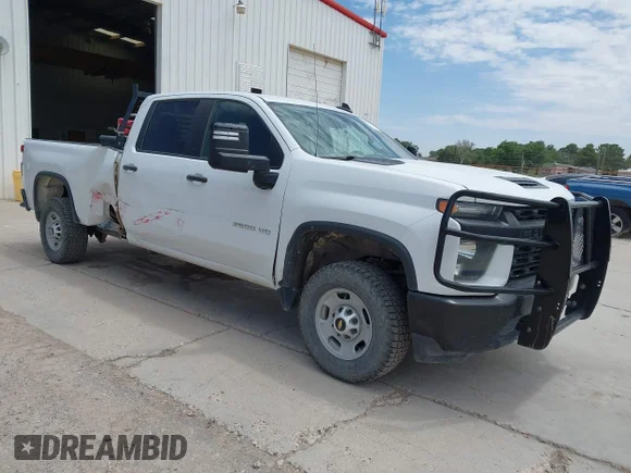 ✅ 2020 Chevrolet Silverado 2500HD Work Truck • VIN: 1GC1WLE73LF332106 • Лот: 45471268. Опубликован ранее на IAAI с пробегом 188 119 миль. Бесплатный доступ к архиву аукционных продаж из США и подробный отчёт об истории автомобиля на DreamBid. Изображение 1.