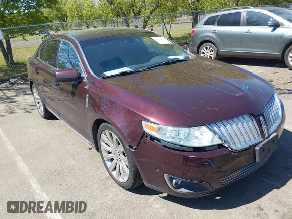 ✅ 2011 Lincoln MKS EcoBoost • VIN: 1LNHL9FT2BG608804 • Lot: 45020340. Listed on IAAI with 163,038 mi. Free auction sales archive from the USA and detailed vehicle history report at DreamBid. Image 1.
