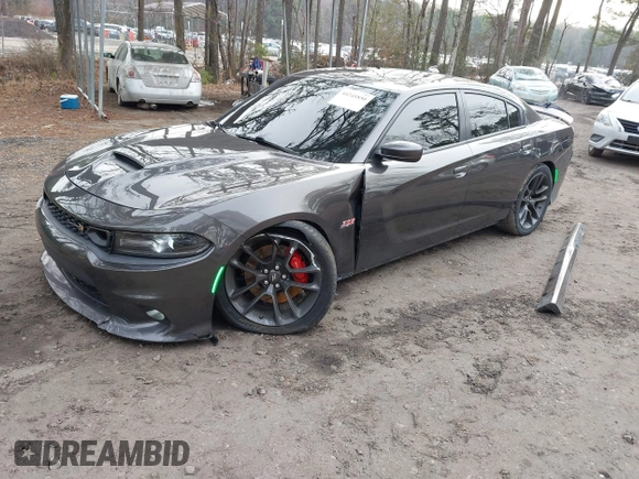 ✅ 2020 Dodge Charger Scat Pack • VIN: 2C3CDXGJ2LH190221 • Lot: 44241850. Wystawiony na IAAI z przebiegiem 73 377 mil. Bezpłatny archiwum sprzedaży aukcyjnych z USA i szczegółowy raport historii pojazdu na DreamBid. Zdjęcie 2.