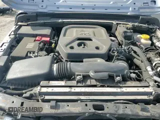 ✅ 2019 Jeep Wrangler Unlimited Sahara • VIN: 1C4HJXEN3KW591387 • Лот: 84726835. Опубликован ранее на Copart с пробегом 51 703 миль. Бесплатный доступ к архиву аукционных продаж из США и подробный отчёт об истории автомобиля на DreamBid. Изображение 14.